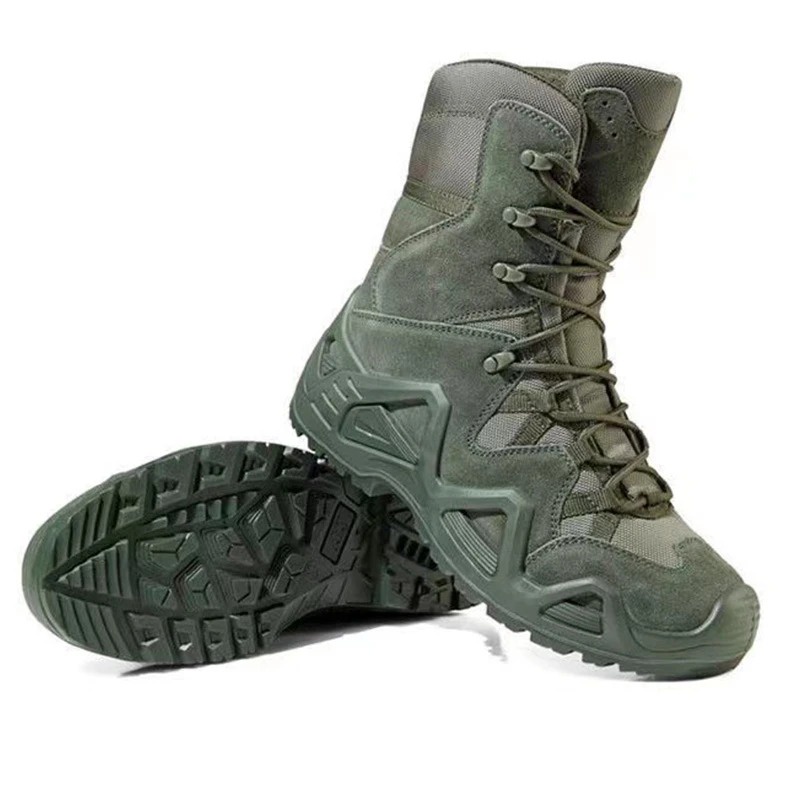 [522HIJAU] Sepatu Boots Pria/ L0WA Hijau /Sepatu Boots Tactical  8 Inc bahan Cordura Import / Sepatu