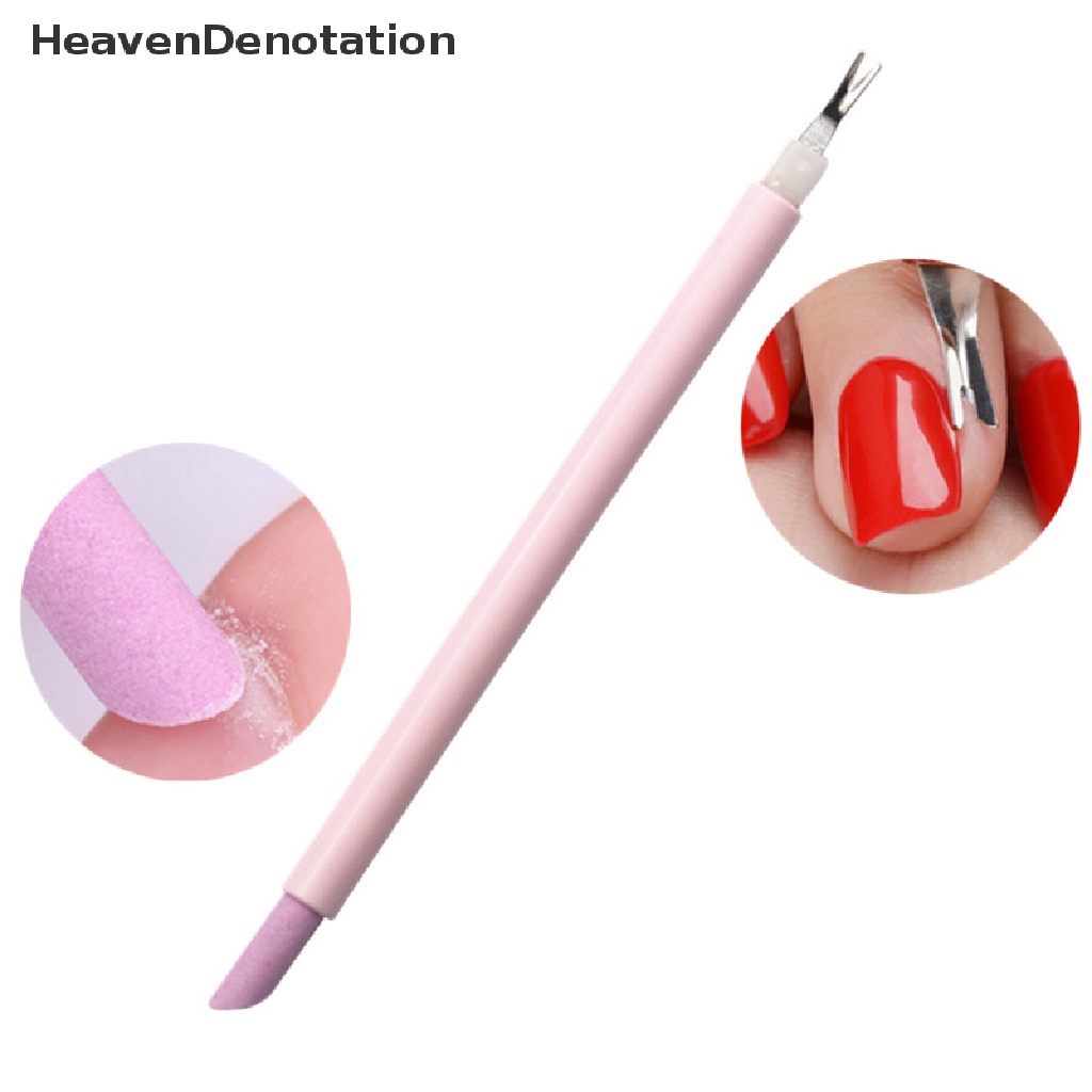 [HeavenDenotation] Nail Cuticle Trimmer Pusher Skin Remover Cutter Manicure Pedicure Perawatan Nail Art HDV