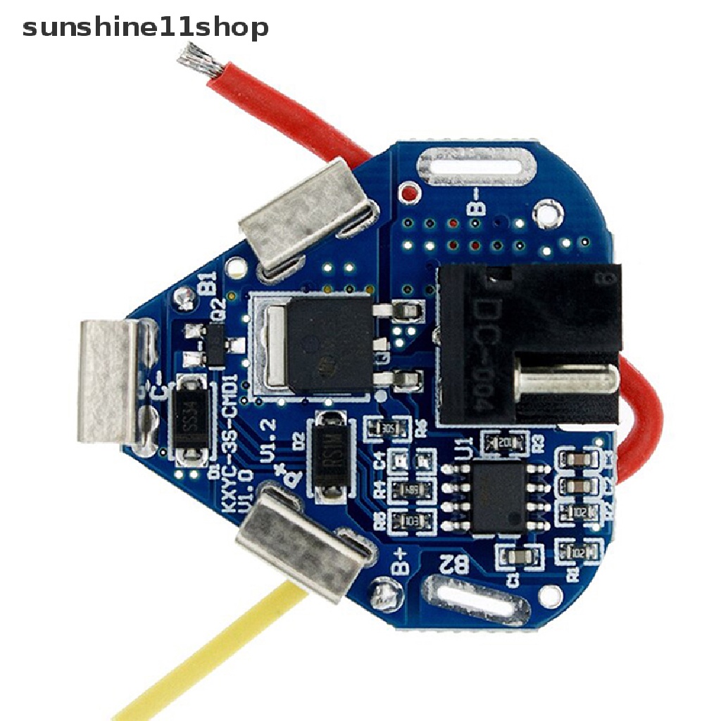 Sho 3S 12.6V 6A BMS Li-ion Lithium Papan Perlindungan 18650balancer Equalizer Board Untuk Bor Listrik N