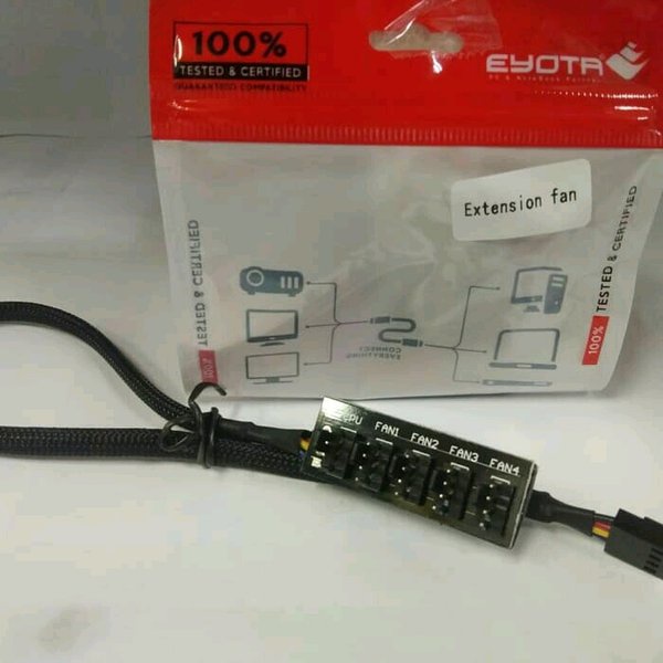 fan hub kabel extension fan eyota