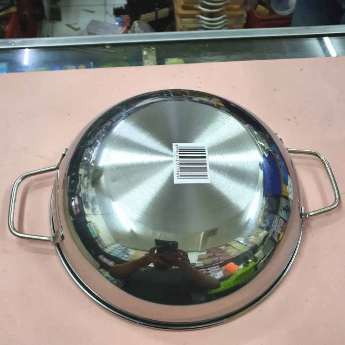 Maspion Wajan 24cm Penggorengan Stainless Steel