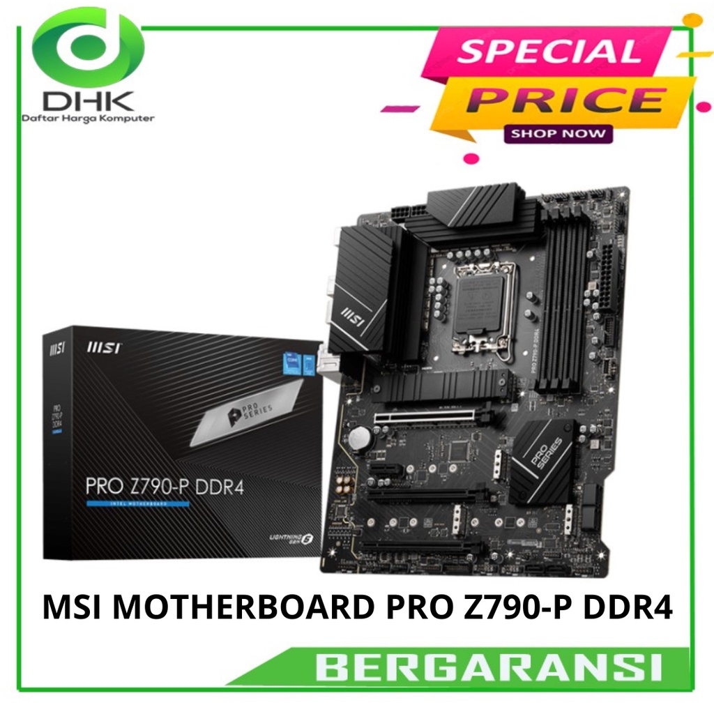 MSI MOTHERBOARD PRO Z790-P DDR4