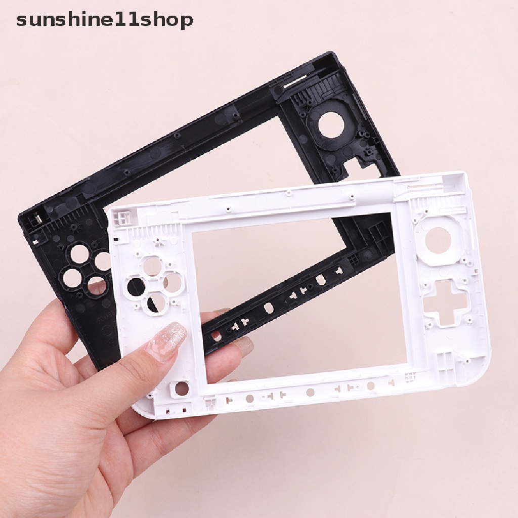 Sho 3DS XL LL Engsel Pengganti Part Bottom Housing Case Untuk 3dsxl Game Console Case N