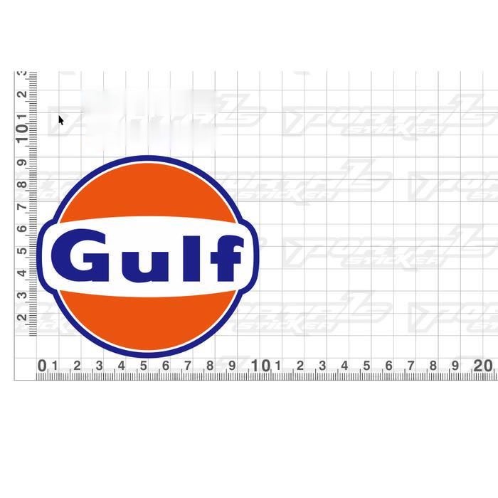 STICKER CUTTING - GULF