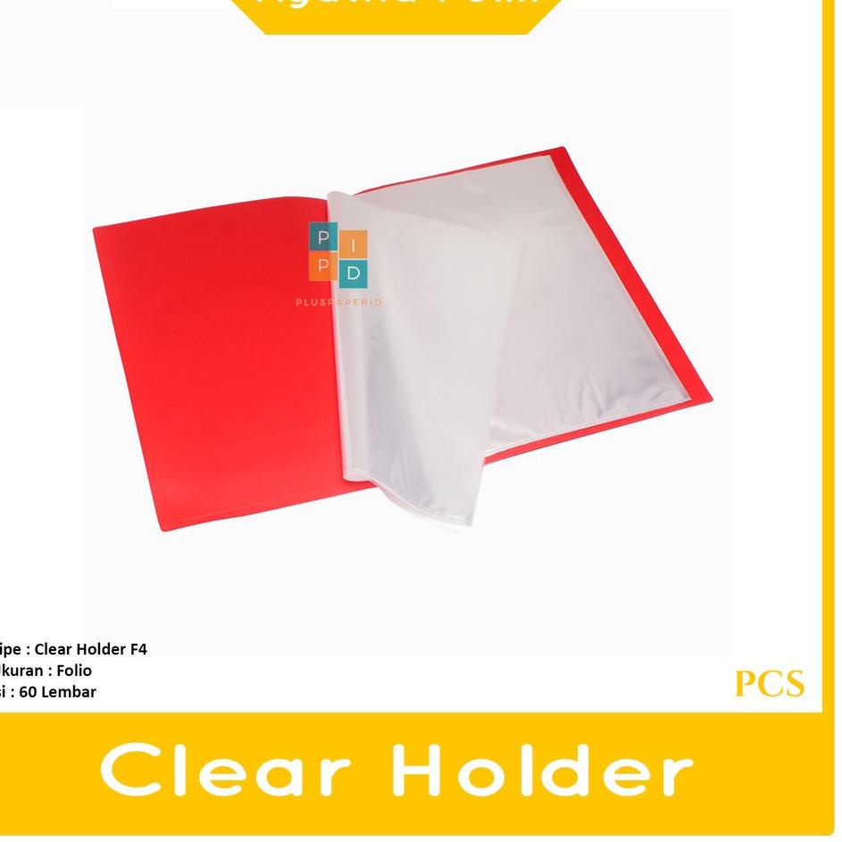 

Garansi Terbaru FELIX - Clear Holder 60 Lembar Folio - Pcs