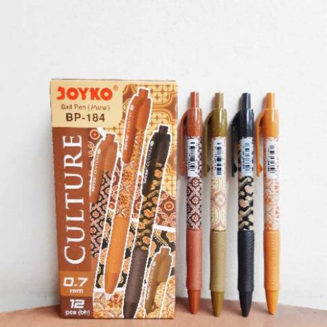 

Terlaris ✨ -Pen Cetek Joyko Culture Isi 12 pcs- 2.2.23