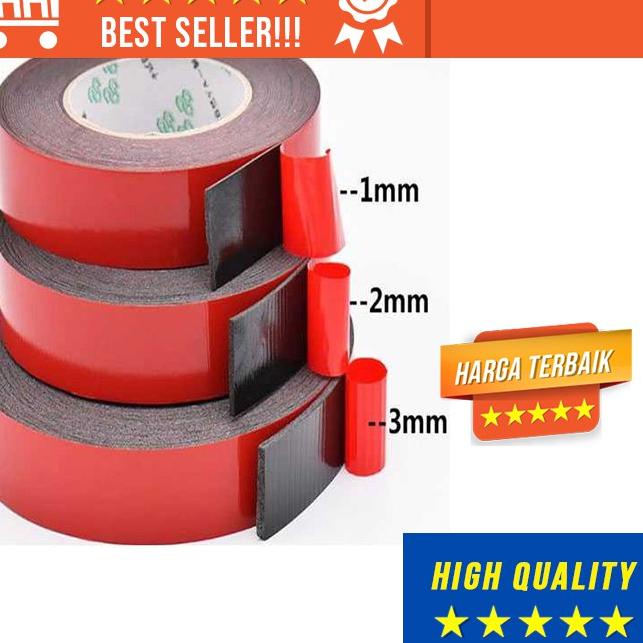

Serba Unik DOUBLE TAPE ANTI AIR SERBAGUNA TEMPEL DINDING KAYU BESI PLASTIK ALUMUNIUM DOBEL TIP DOBELTIP PEREKAT