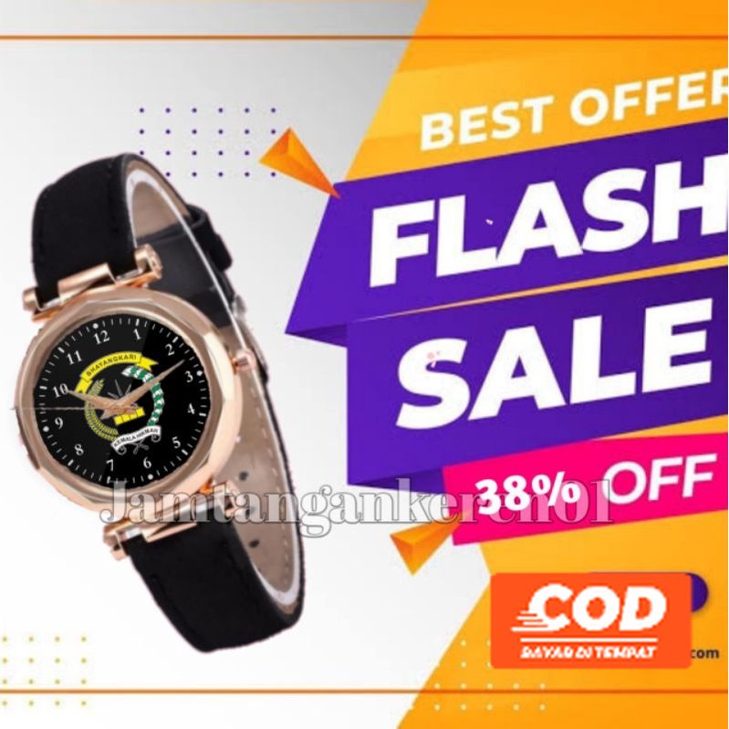 Jam Tangan PERSIT BHAYANGKARA Wanita Custom Terbaru