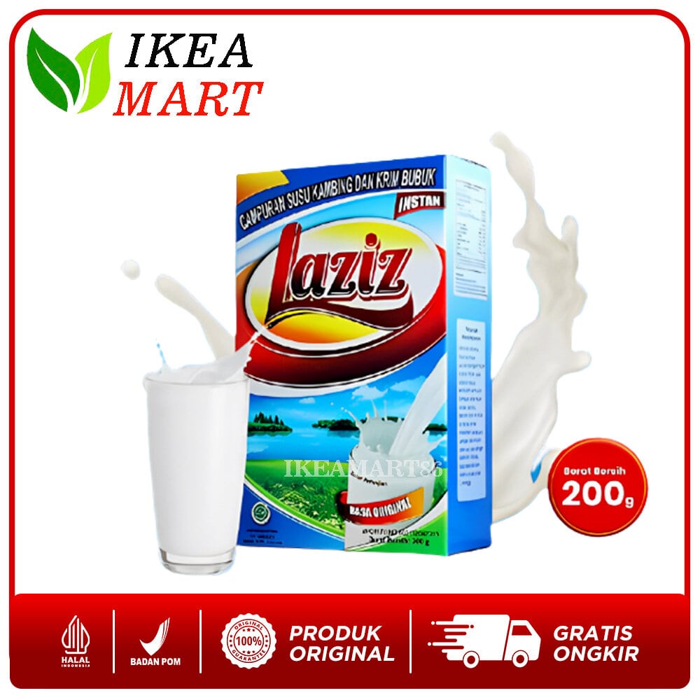

Susu Kambing Etawa Laziz Original Darusyifa Izin Bpom