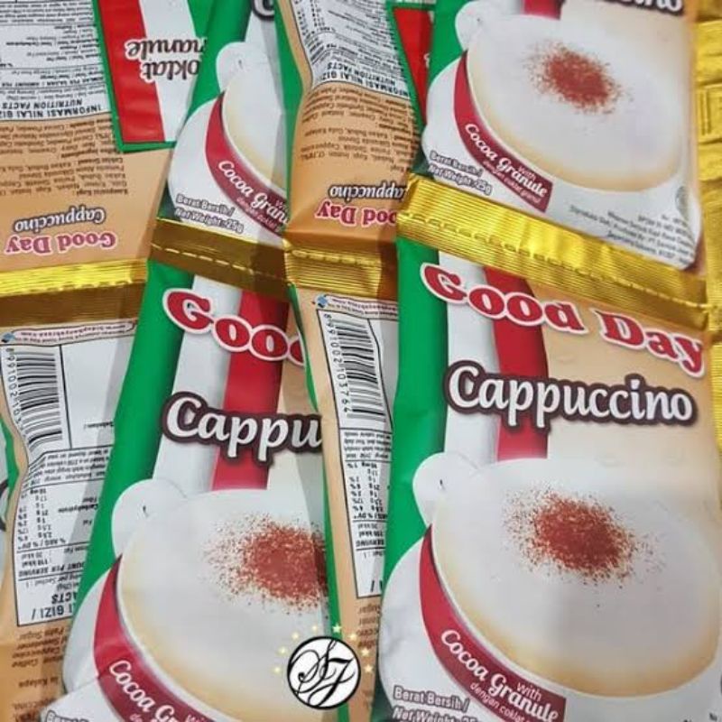 

Kopi Good Day Cappucino with Choco Granule 25 gram Sachet