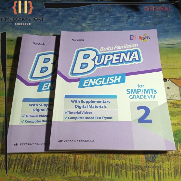 ORIGINAL - Bupena English untuk SMP kelas 2