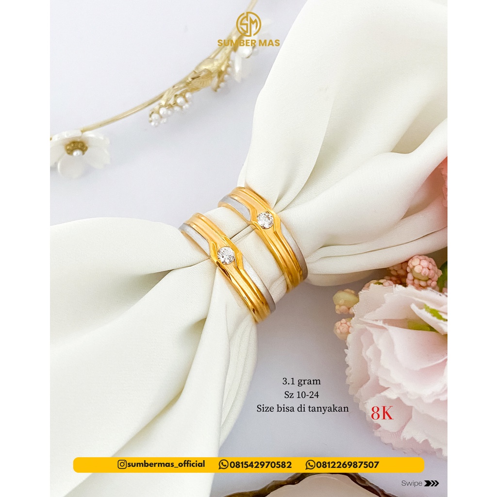 COUPLE RINGS 8K - SUMBER MAS