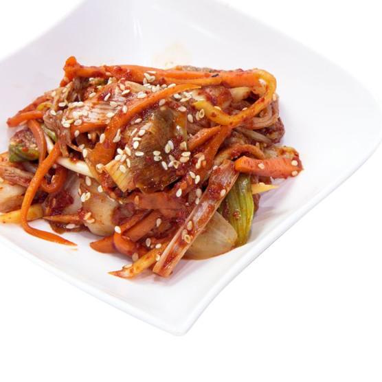 

™ SAMWON KIMCHI MIX SAWI WORTEL LOBAK FRESH 1 KG - FRESHLY MADE ORIGINAL KOREAN FOOD MAKANAN KOREA ●