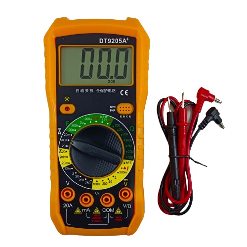 Multimeter Digital DT9205A+ Multitester DT-9205A+ Tester Besar