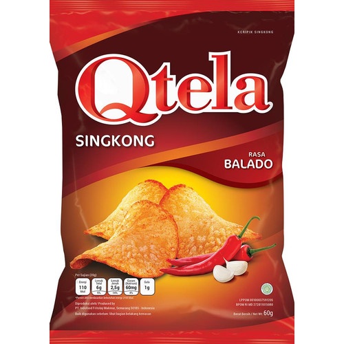 

QTELA SINGKONG BALADO 60GR