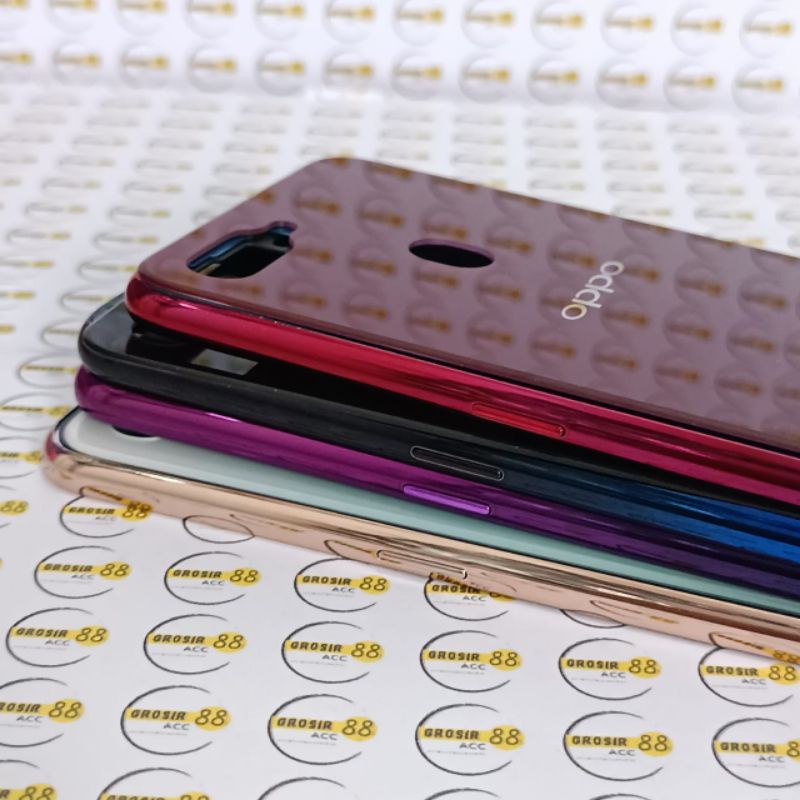 HOUSING BACK CASING FULLSET BACKDOOR+ BEZEL OPPO F9 ORIGINAL