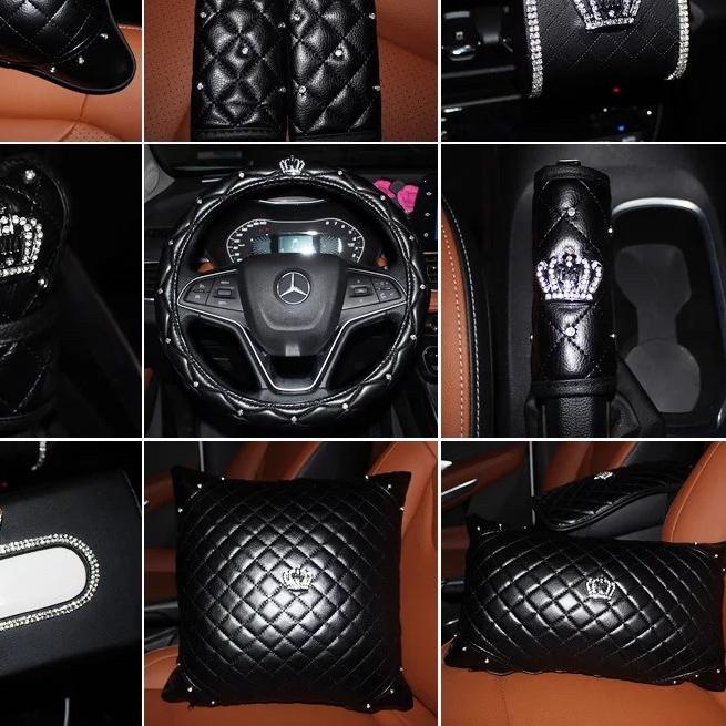 ● sarung mahkota seris DAD Bantal mobil rem gigi mobil stir DAD mahkota CROWN MAHKOTA ✱