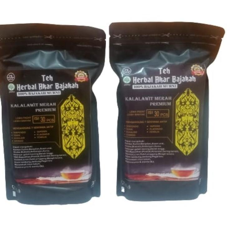 

➪ Paket 2 Pack Teh bajakah/akar bajakah/Kayu bajakah/teh bajakah merah isi 30 premium 100% asli kalimantan ❅