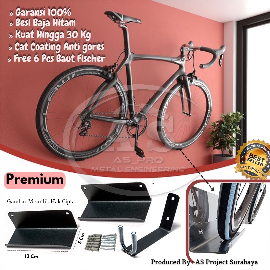GANTUNGAN SEPEDA DINDING GANTUNGAN SEPEDA RAK SEPEDA