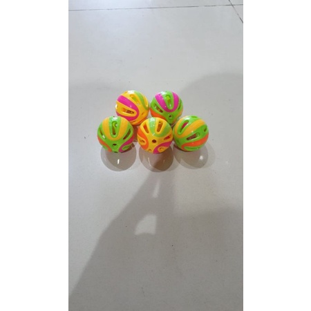 Bola kerincingan toy mainan dog cat 1pc