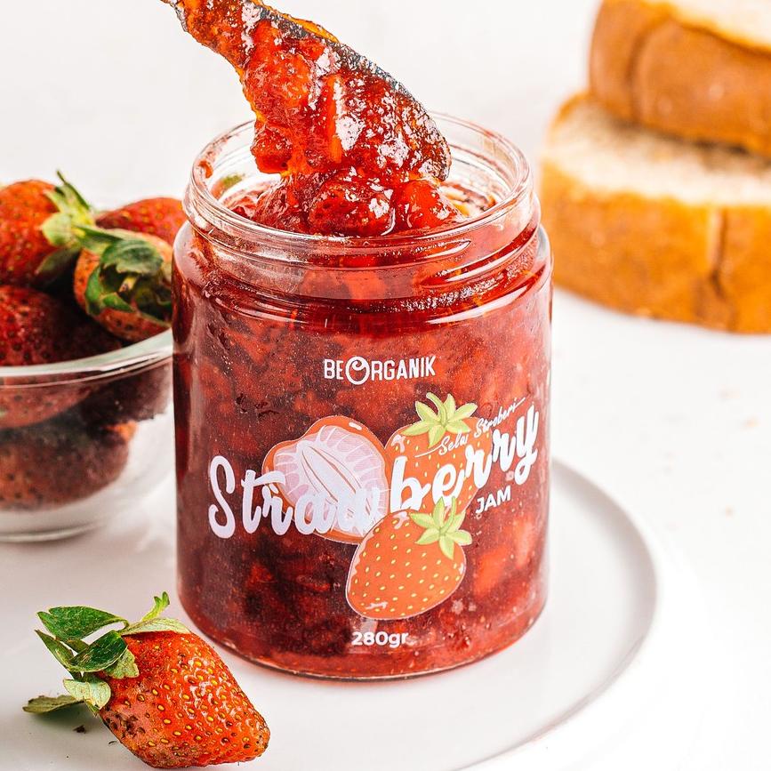 

♙ Beorganik Strawberry Jam / Selai Stroberi 280gr ➼
