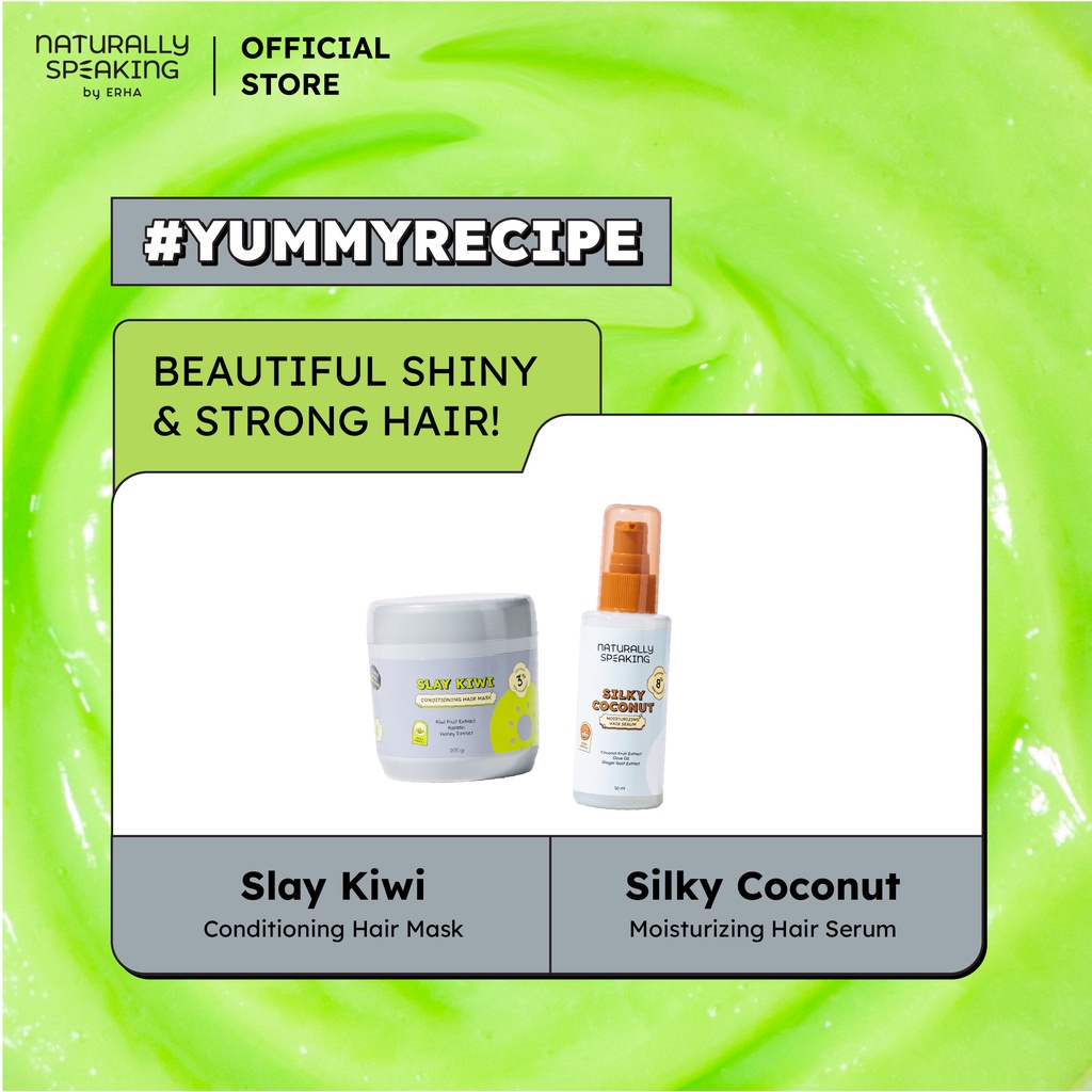 Naturally Speaking Slay Kiwi Conditioning Hair Mask - Masker Rambut