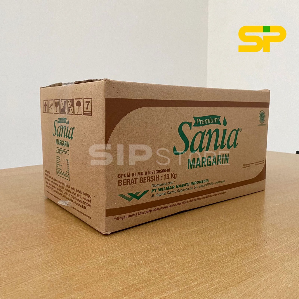 SANIA Margarin Premium / Premium Margarine SANIA 15kg / Mentega SANIA Butter