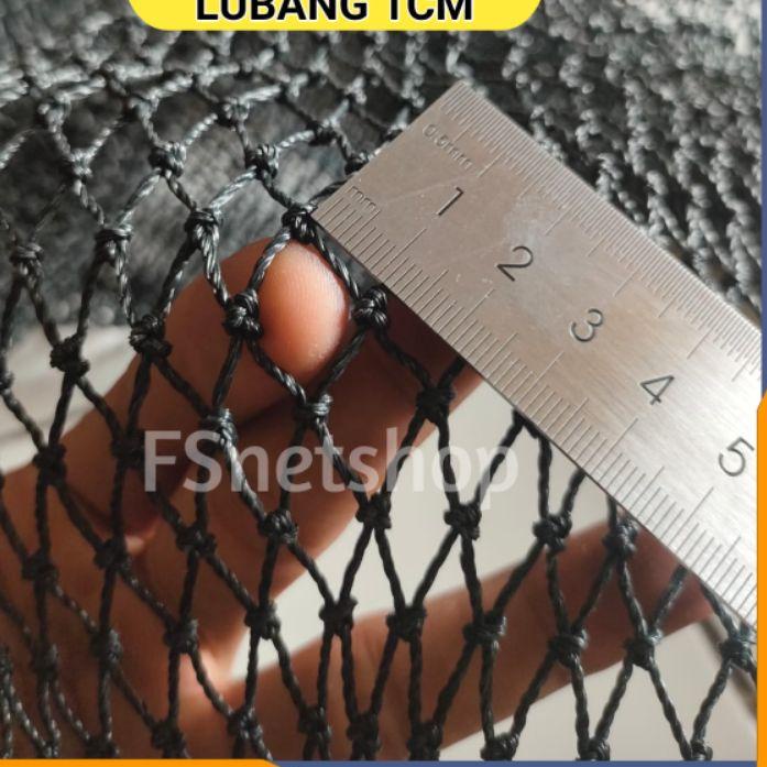 Stok terbaru Jaring PE Tebal Lubang 1cm D15/Jaring Keramba/Jaring Tebal/Jaring Ayam Tebal/Jaring 1 I