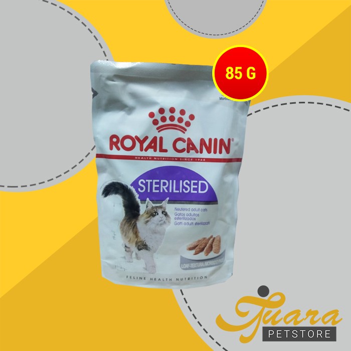 Makanan Basah Kucing Steril Royal Canin Sterillised Cat Food 85 Gram