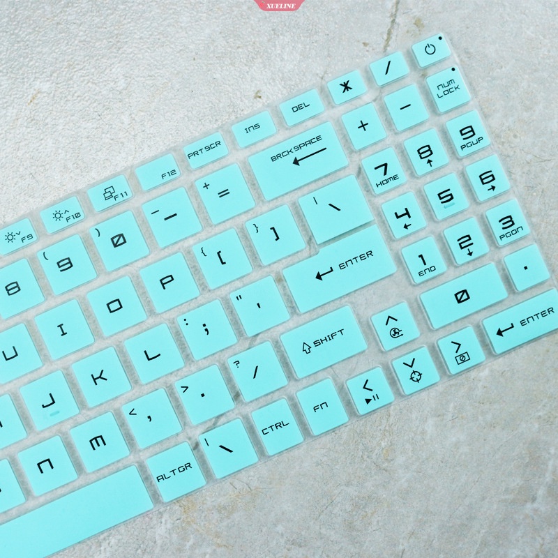 Untuk HP Msi GF66 GL65 2021115.6 inch notebook Silikon laptop Keyboard Cover Kulit Pelindung Tahan Air [ZXL]