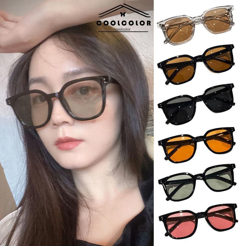 COD❤️Kacamata Hitam Small Candy Color Korean Fashion Gaya Sunglasses Untuk Pria Dan Wanita- cl