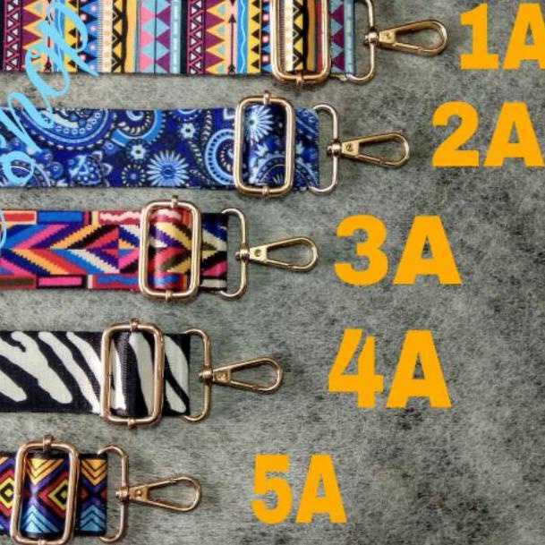 TERBARU PREMIUM Strap bag - Tali Tas - strap corak - tali tas corak - tali strap - tali selempang