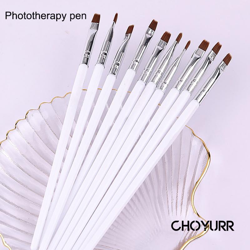 【COD】1 Pcs Nail Art Brush Kuas Kuku / Kuas Brush Kutek Kuku-CH