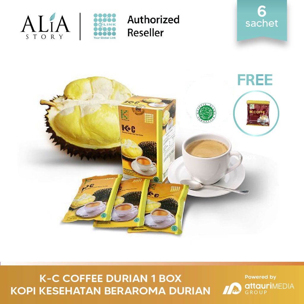 

K-COFFEE Durian 1 Box - Kopi Durian Kopi Penambah Stamina | ALiA Story Original by K-Link