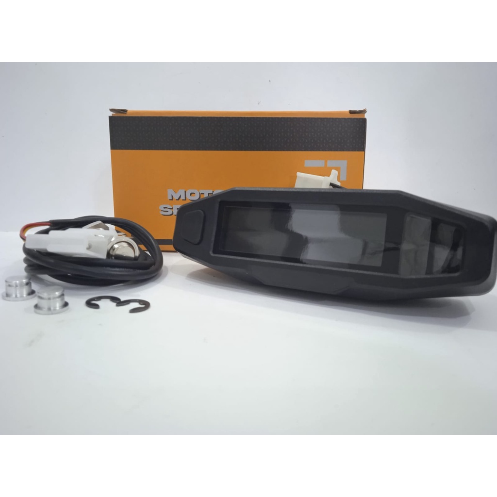 SPEDOMETER FULL DIGITAL REPLIKA KTM KOMPLIT SOKET DAN SENSOR KECEPATAN