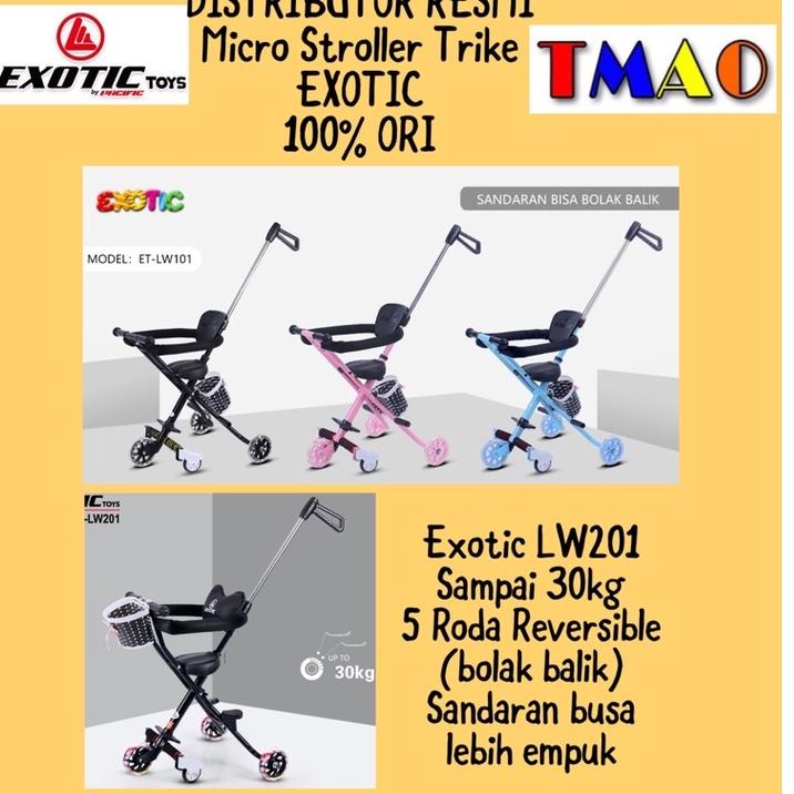 TERLARIS Stroller Bayi Kursi Dorong Bayi Trike Exotic ET-LW001 LW101 W201 LW121 LW 001 101 201 121