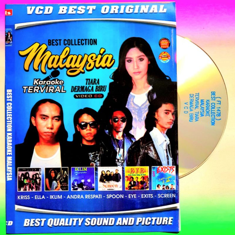 Kaset Video Musik Lagu Slow Rock Malaysia Terbaik Bisa Karaoke