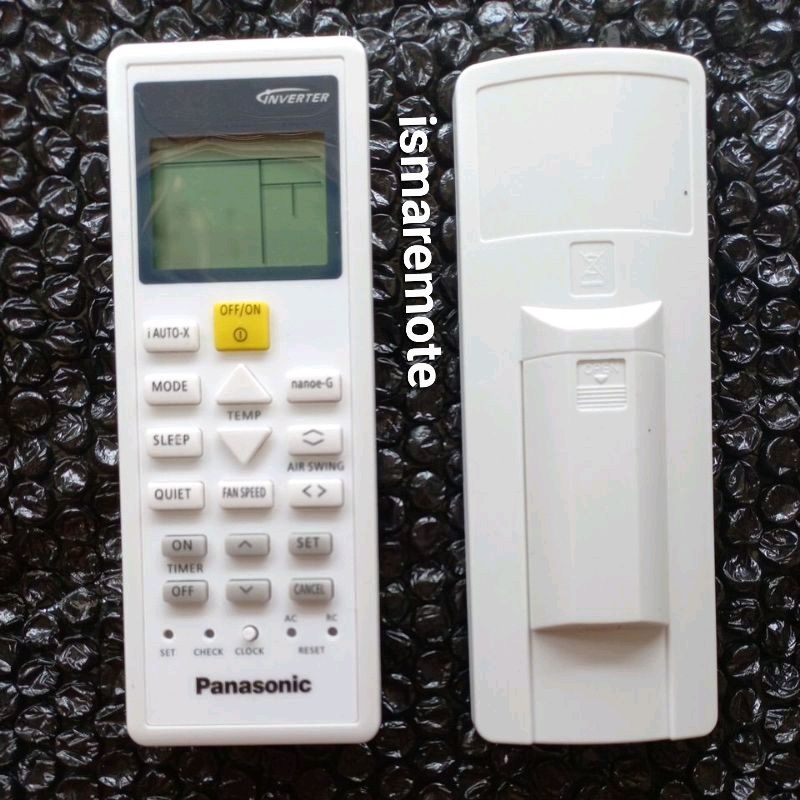 REMOTE REMOT AC PANA  SONIC INVERTER 02650 NANOE G