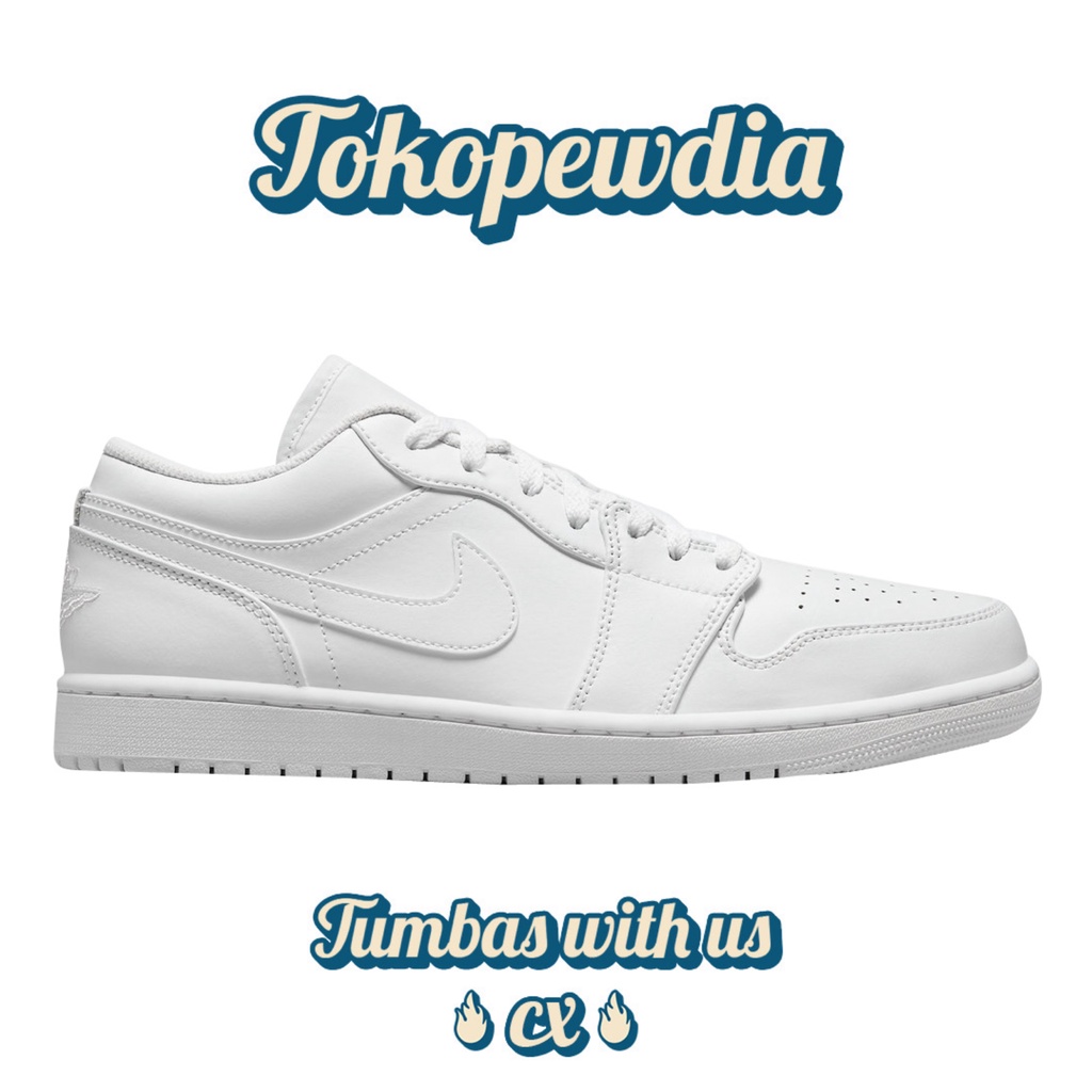 Nike Air Jordan 1 Low Triple White