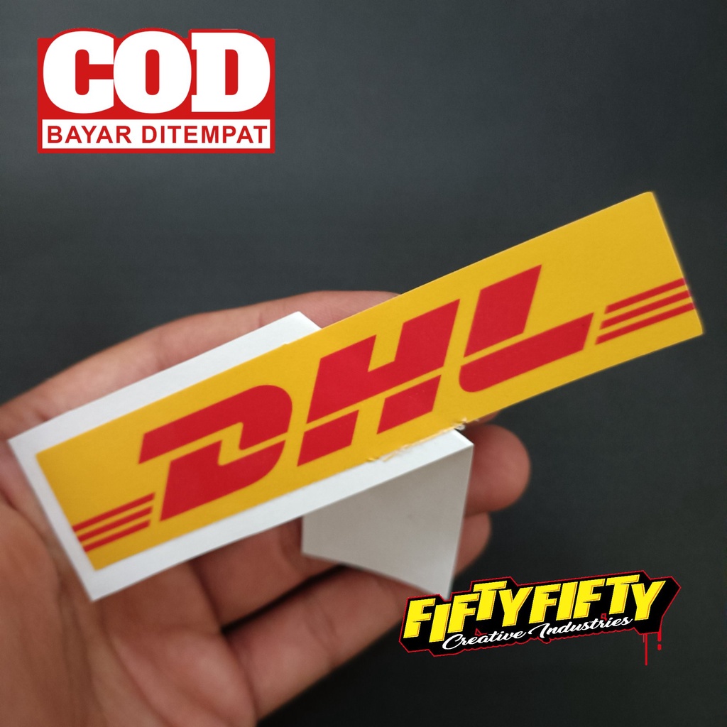 Stiker Print Cut DHL Stiker Printing Laminasi Glossy Stiker Motor Mobil Helm Sudah Membentuk Pola Desain