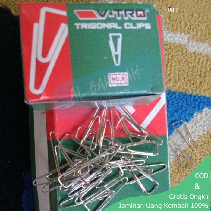 

Paper Clips Kecil V-Tro No. 3