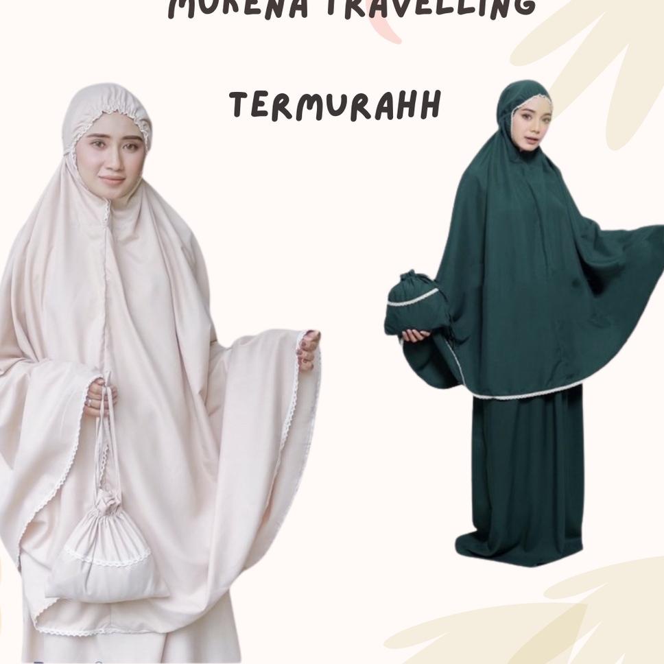 SALE TERBATAS MUKENA KATUN DEWASA / Mukena Travel / Mukena Traveling / Mukenah Traveling Mukena Dewa