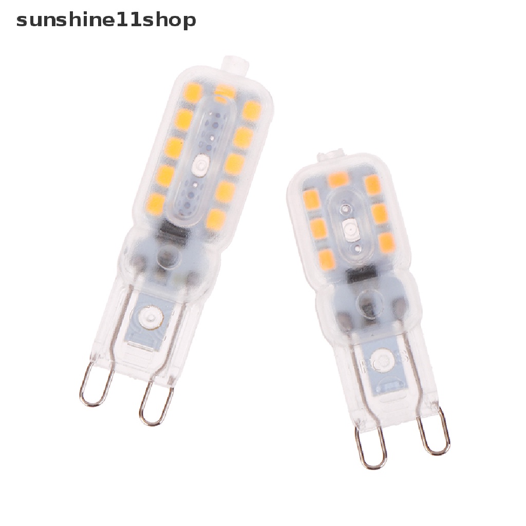 Sho Lampu Bohlam LED G9 Dimmable 3W 5W 110/220V Haen Lamps Lampu Kaca Transparan N