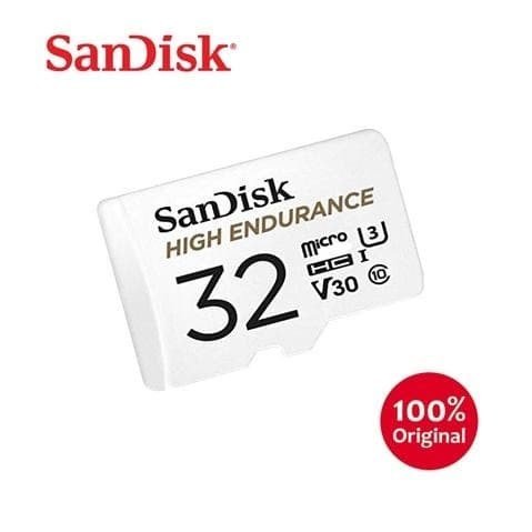 SANDISK Memory Card Micro SD 32GB SanDisk High Endurance 100Mbps