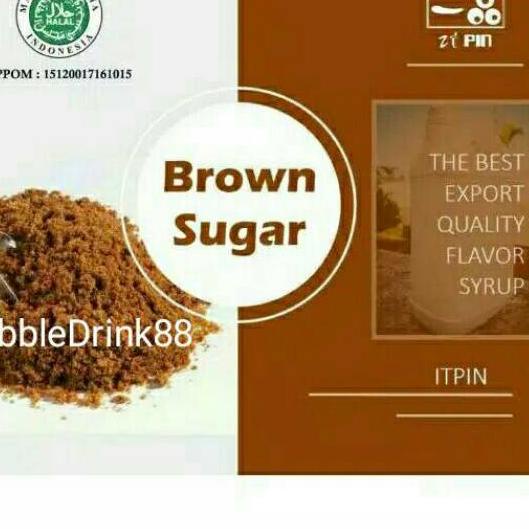 

✭ PROMO Itpin SYRUP Concentrate 2.5kg BROWN SUGAR FLAVOUR PREMIUM Sirup Gula Merah Gula Aren sirup 2BSJ 2BSKJ ♬