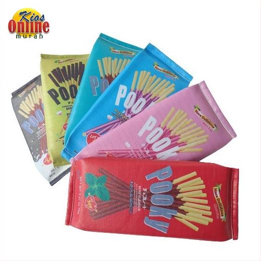 

Y91 Kotak Pensil Tempat Pensil Colourfull POOKY Pencil Case NEW ARRIVAL ㅬ