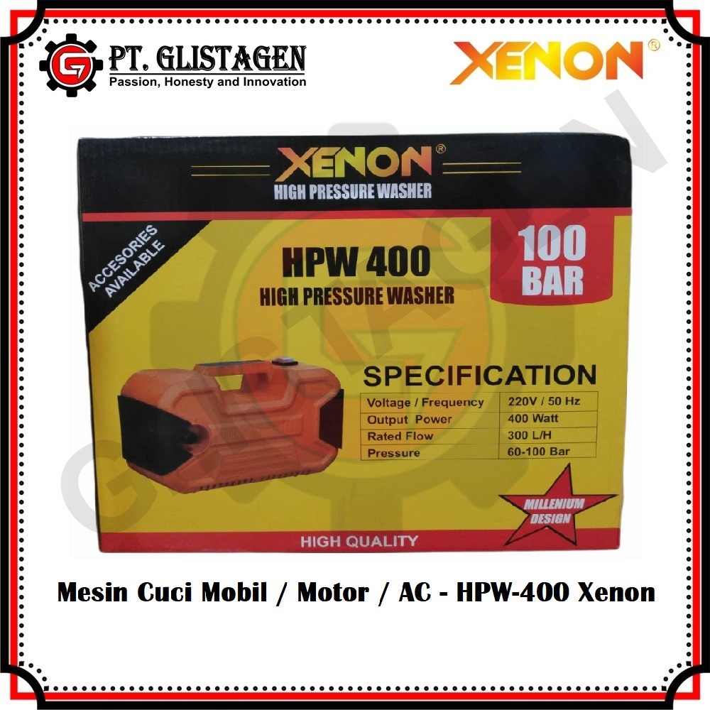 Mesin Jet Cleaner Mesin Cuci Mobil Motor AC - XENON HPW 400 400watt