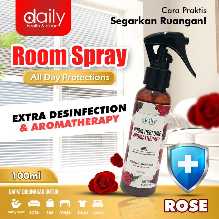 Daily Room Spray Antibacterial Aromatherapy Pengharum Ruangan 100ml