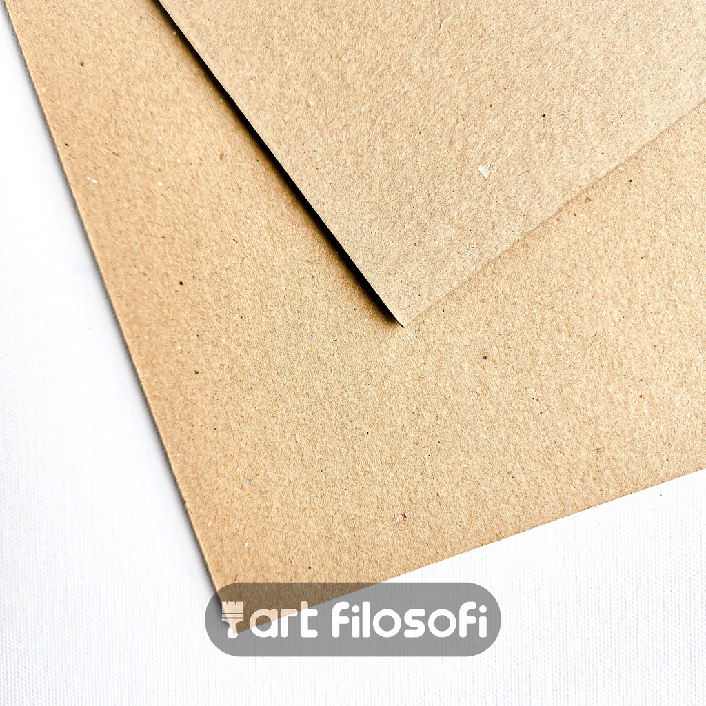 Kertas Karton Board Coklat A5-A4-A3 | Brown Carton Board