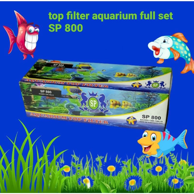 TOP FILTER AQUARIUM FULL SET SP 800